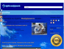 Tablet Screenshot of mosogepszereles.eu